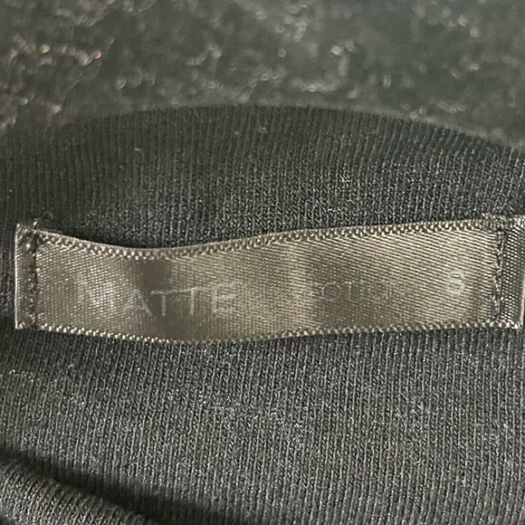 Matte Collection | Bodycon Black Dress | Women’s Small - Picture 5 of 6